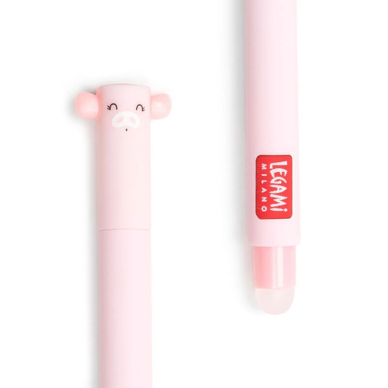 Legami Löschbarer Gelstift - Erasable Pen Schwein
