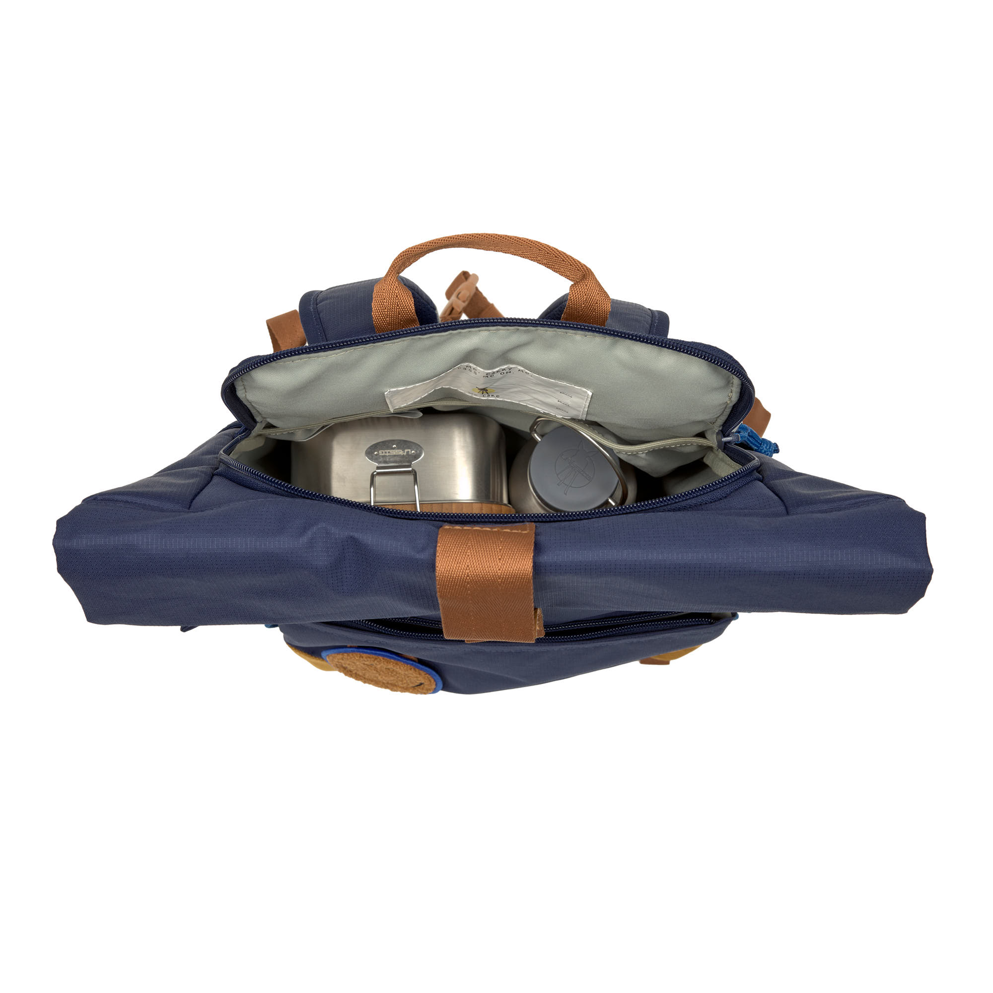 Lässig Kinderrucksack Medium Rolltop Little Gang navy