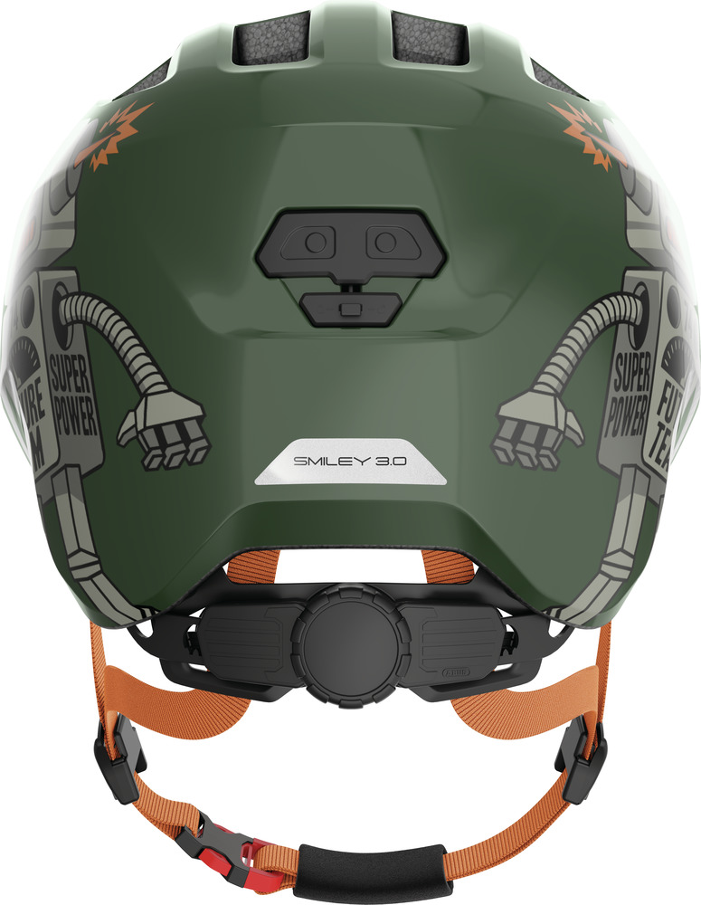 ABUS SMILEY 3.0 45-50 cm (S) green robo shiny ABUS SMILEY 3.0 45-50 cm (S) green robo shiny
