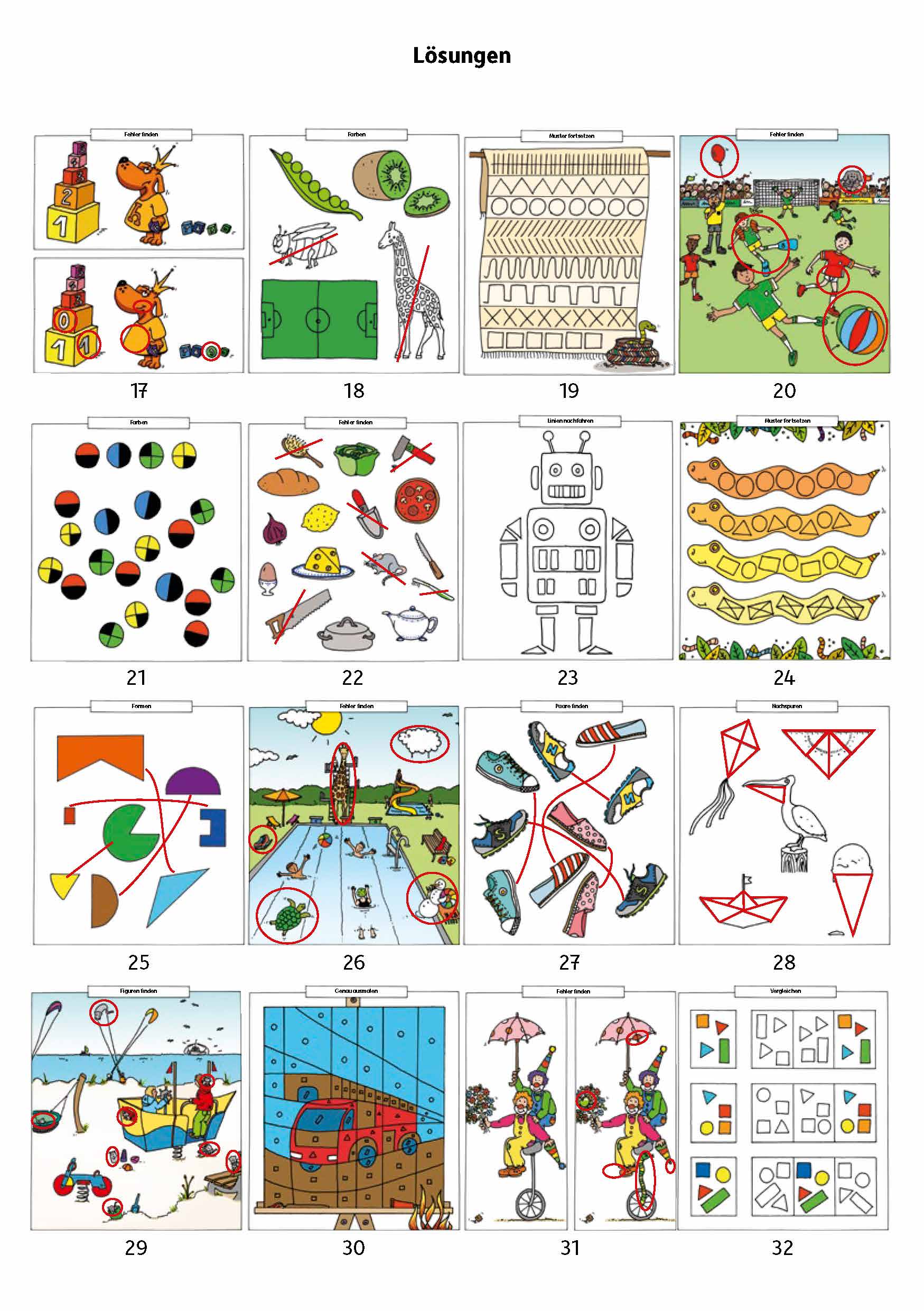 Hauschkaverlag Kindergartenblockab 4 Jahre Formen, Farben, Fehler finden Hauschkaverlag Kindergartenblockab 4 Jahre Formen, Farben, Fehler finden