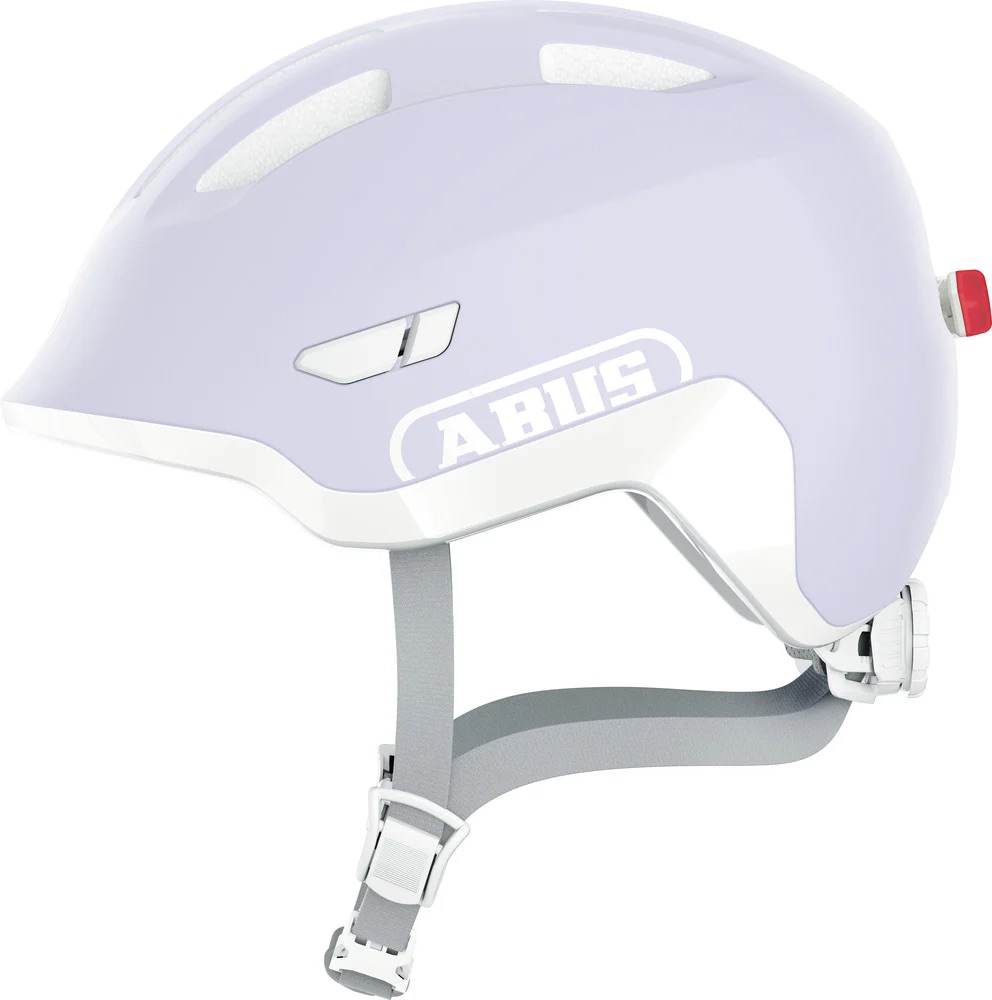ABUS SMILEY 3.0 ACE LED 50-55 cm (M) pure Lavender ABUS SMILEY 3.0 ACE LED 50-55 cm (M) pure Lavender
