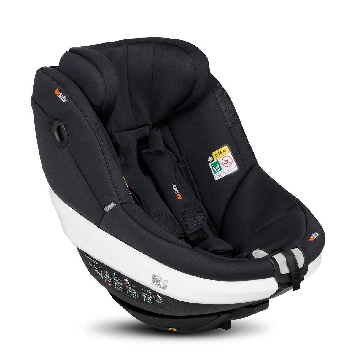 BeSafe Beyond 180 Reboarder Black Soft Beeze BeSafe Beyond 180 Reboarder Black Soft Beeze