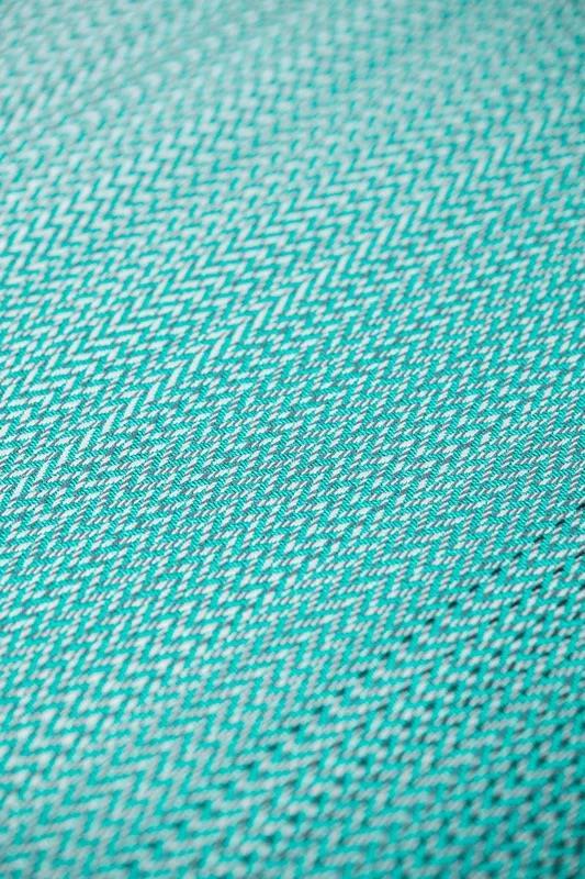 74597.jpeg Lenny Lamb Onbuhimo PRO LITTLE HERRINGBONE OMBRE GREEN