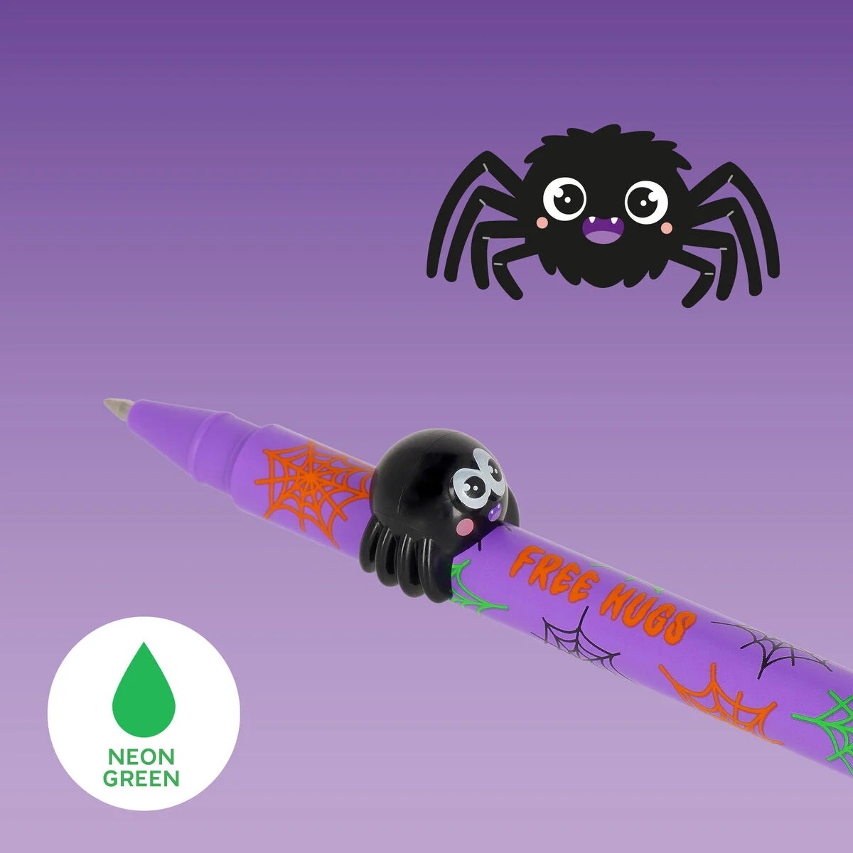 Legami HALLOWEEN 2025 GELSTIFT MIT TIERDEKO - LOVELY FRIENDS- SPIDER Legami HALLOWEEN 2025 GELSTIFT MIT TIERDEKO - LOVELY FRIENDS- SPIDER