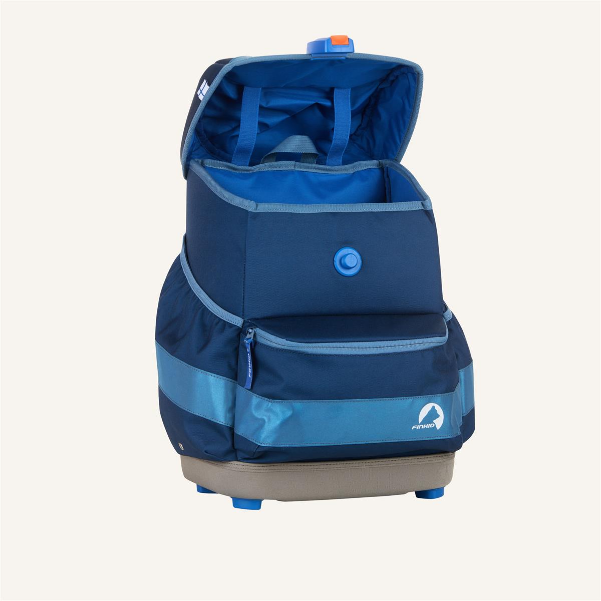 Finkid BUDDY EKO SPORT Schulranzen Set denim/dove