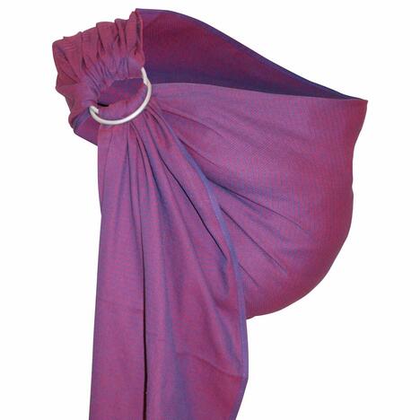 Storchenwiege Ring Sling Leo violett Storchenwiege Ring Sling Leo violett