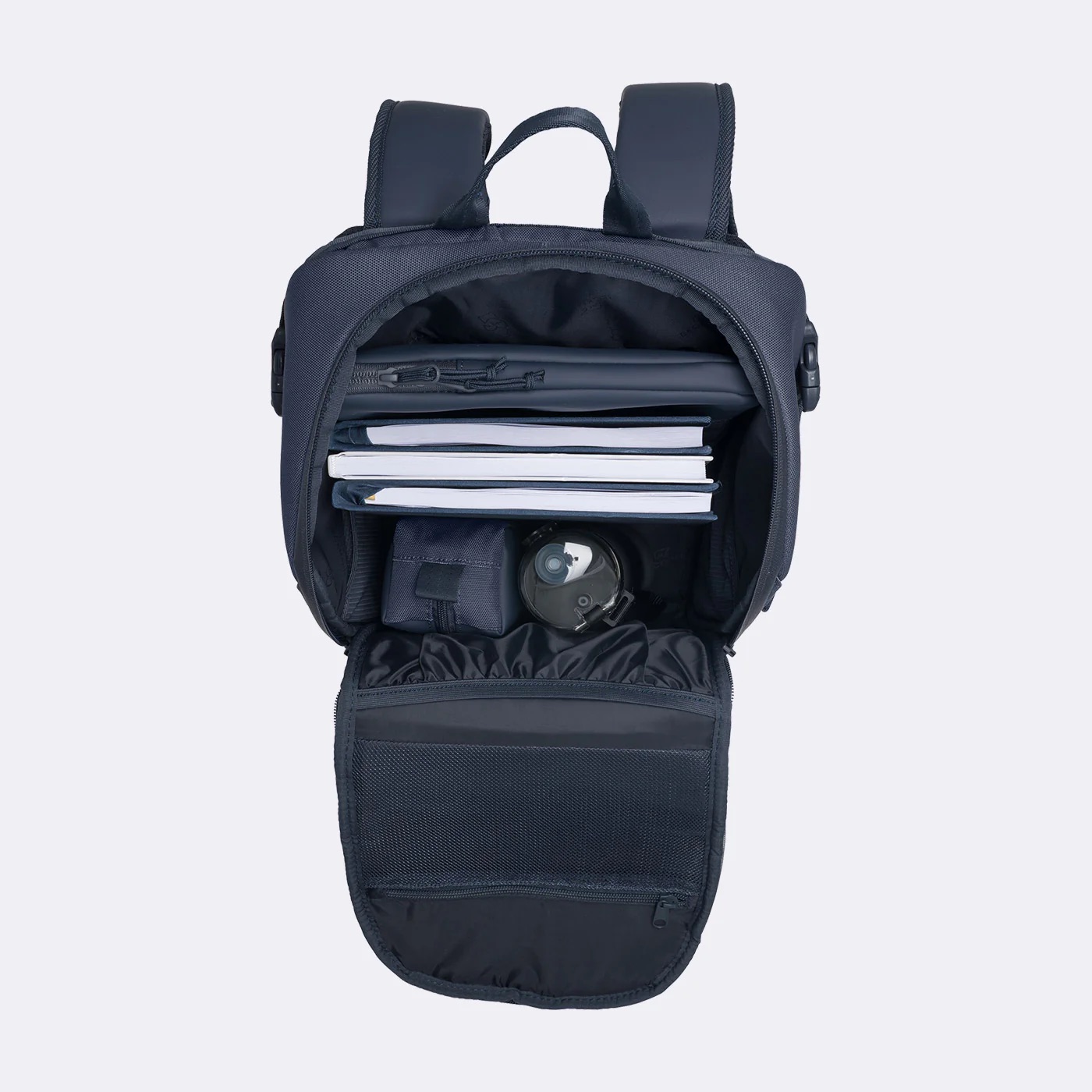 Beckmann Street Bold Schulrucksack Navy