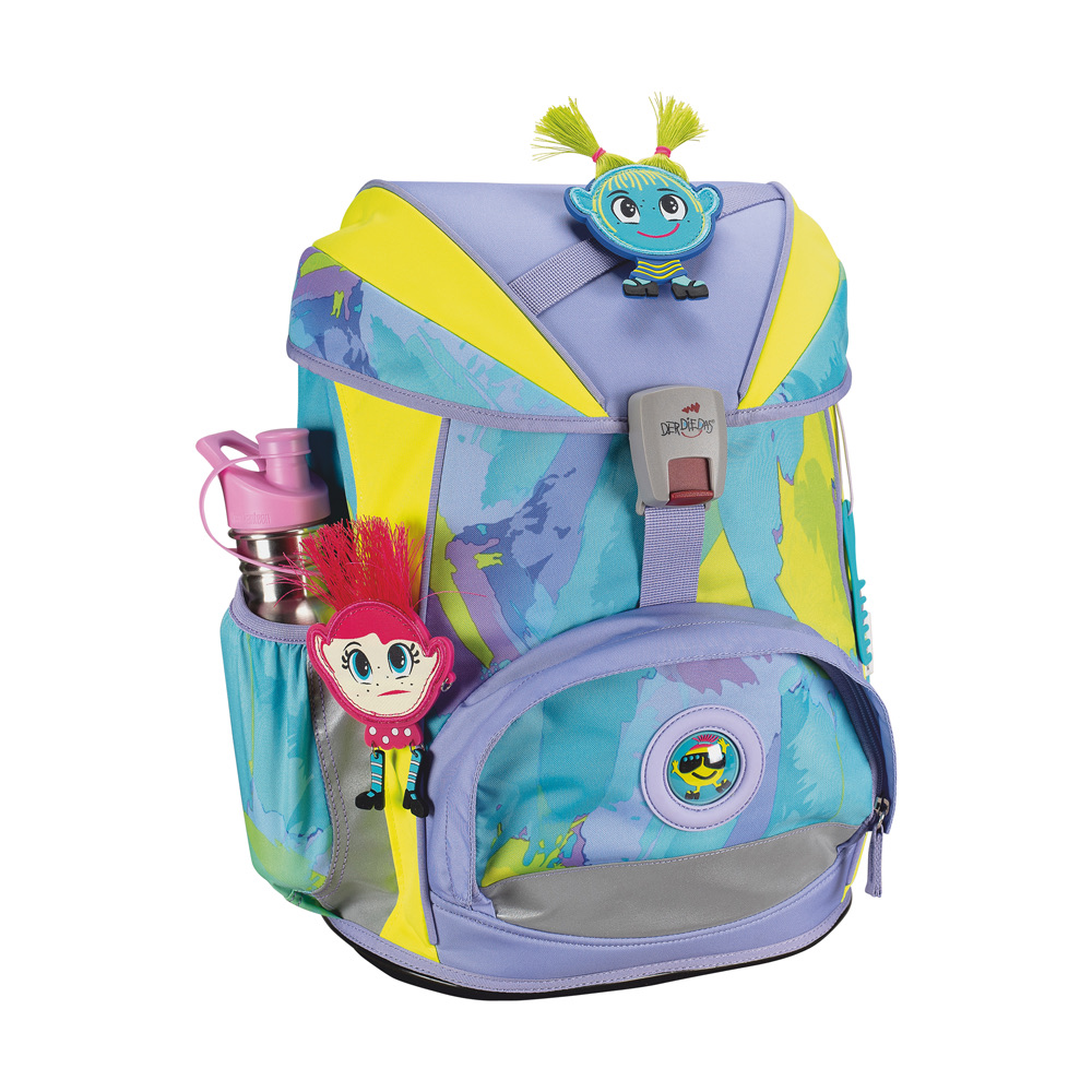 Der Die Das Ergoflex Schulranzen-Set Hippie Hair Der Die Das Ergoflex Schulranzen-Set Hippie Hair