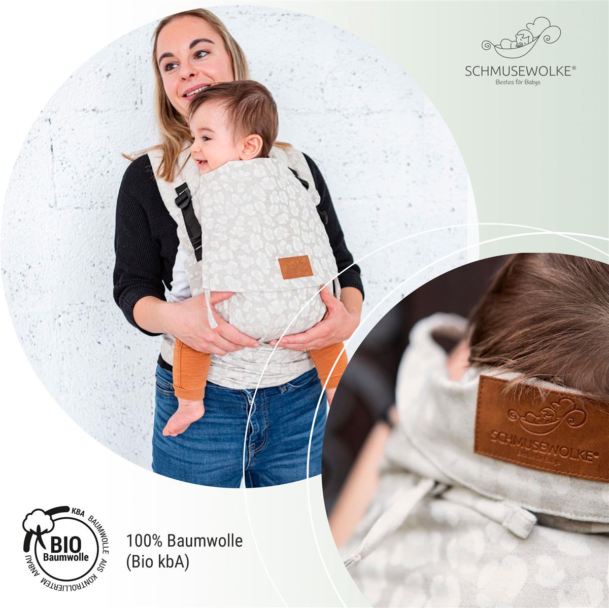 Schmusewolke Luna Halfbuckle (56 – 98 cm / 20 kg) Meow Schmusewolke Luna Halfbuckle (56 – 98 cm / 20 kg) Meow