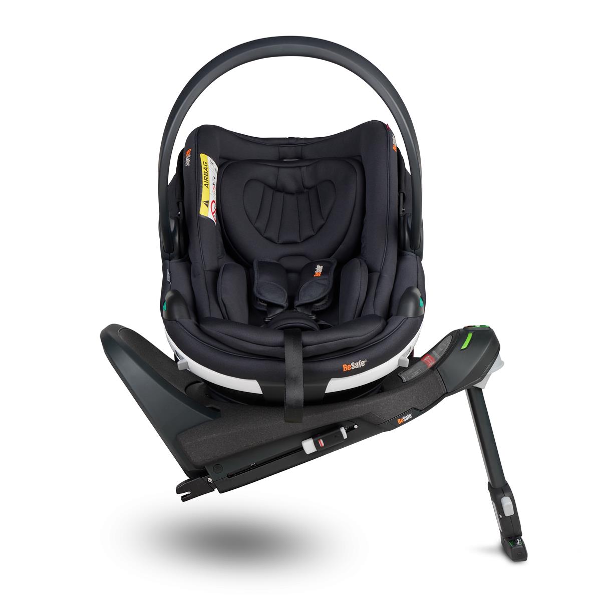 BeSafe Go2 Beyond Babyschale Soft Breeze Black BeSafe Go2 Beyond Babyschale Soft Breeze Black