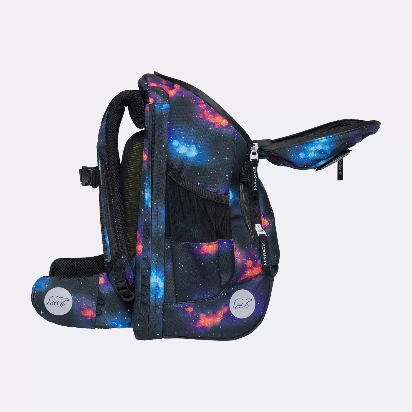 Beckmann Schulrucksack-Set Active Air FLX 6-teilig Ninja Elements