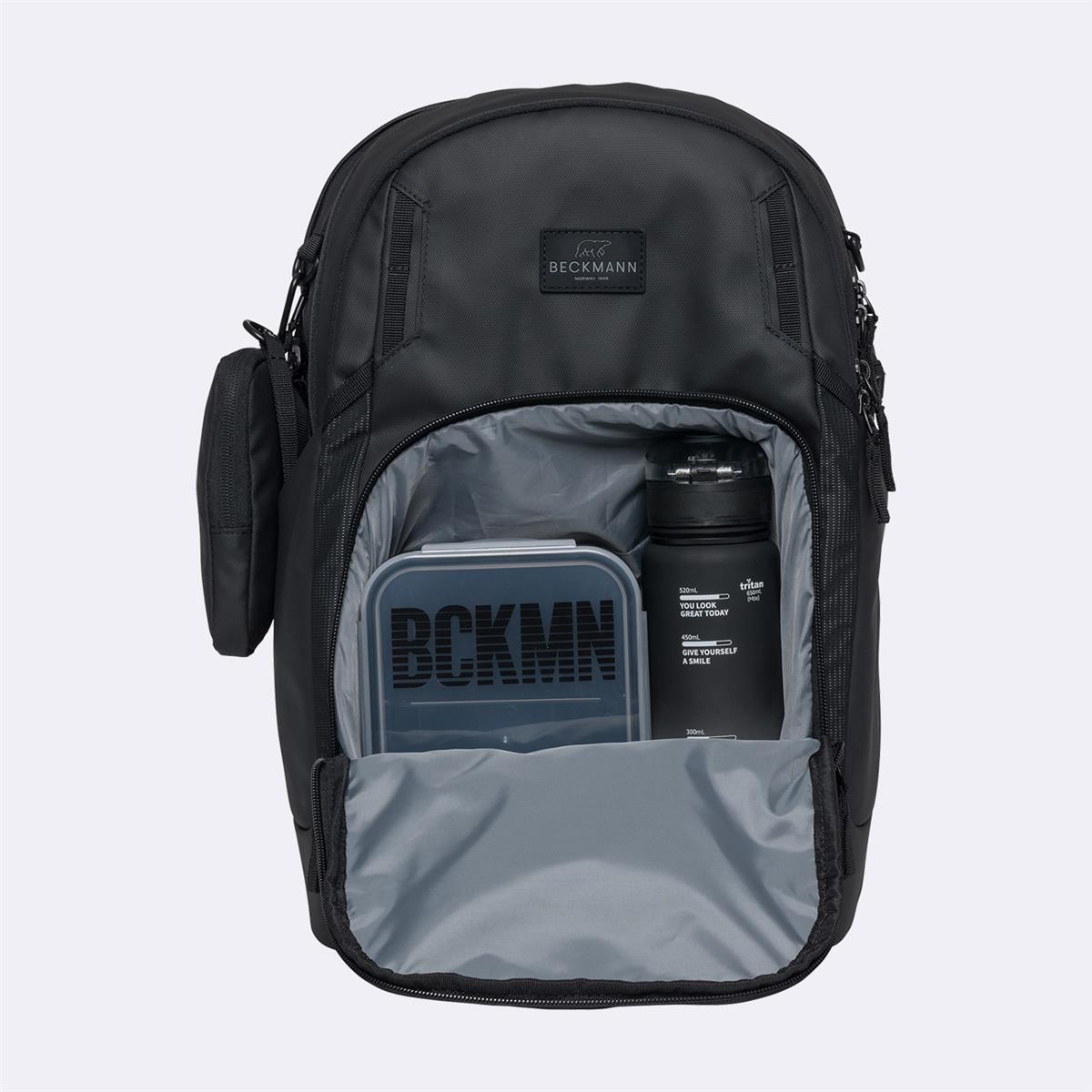Beckmann Sport Air Schulrucksack Black Coated