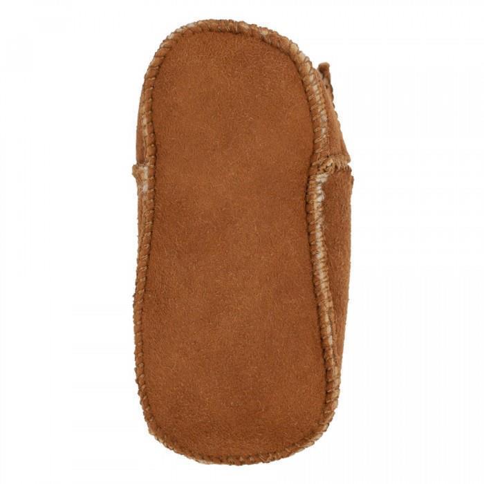 Heitmann Felle Lammfellschuhe Camel mit Klettverschluss 18/19 Heitmann Felle Lammfellschuhe Camel mit Klettverschluss 18/19