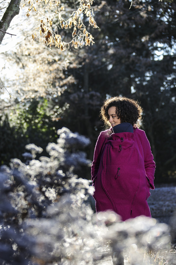 mamalila Kapuzenmantel für zwei beere M