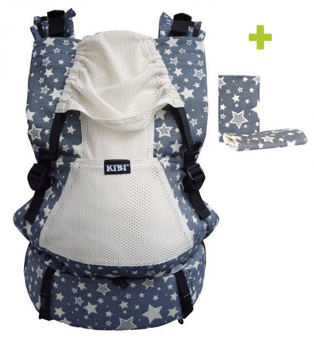 KiBi Tragehilfe EVO Air Full-Buckle (68 – 116 cm / 20 kg) KiBi Tragehilfe EVO Air Full-Buckle (68 – 116 cm / 20 kg)