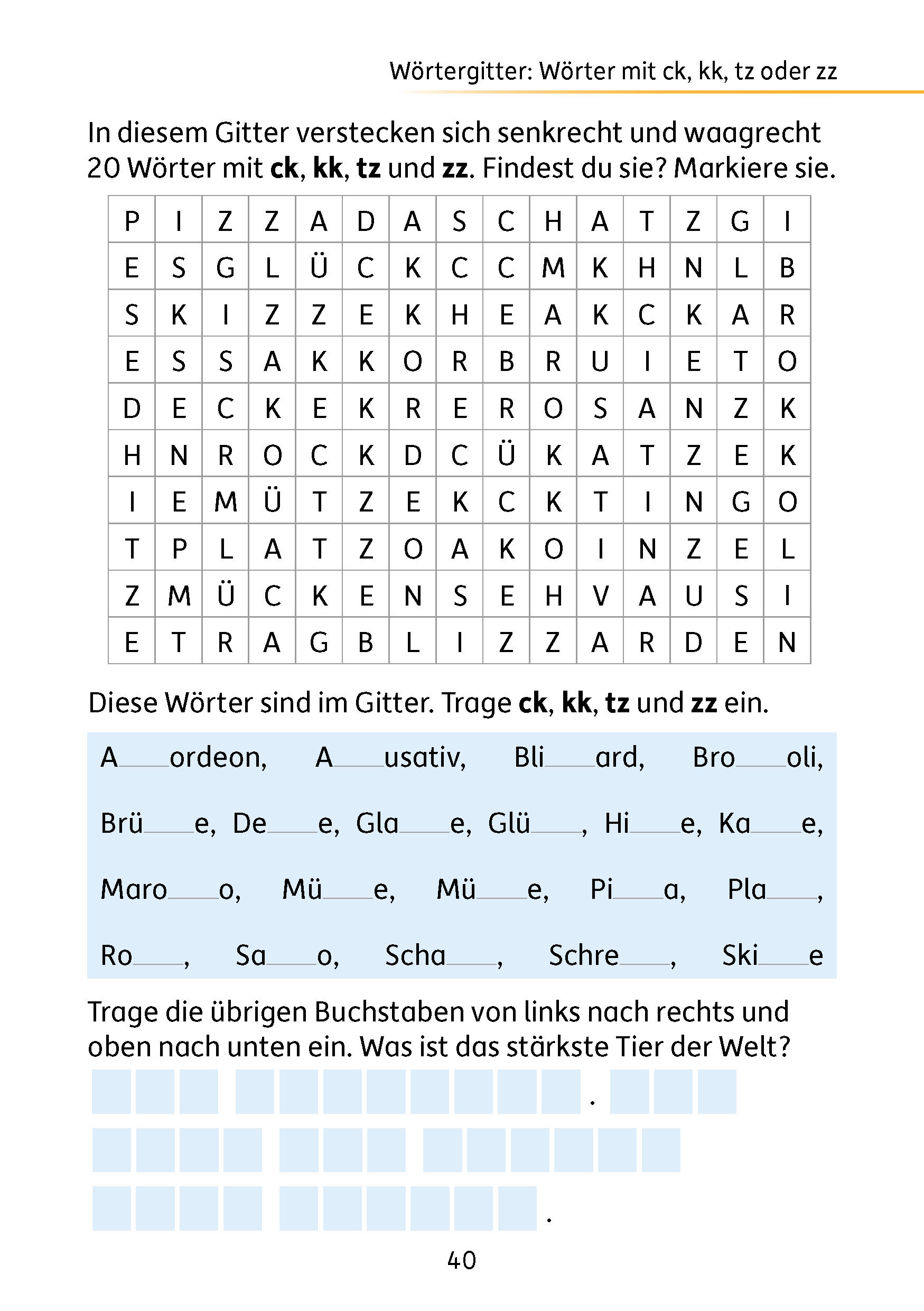 Hauschka Mein Rätselblock Deutsch Klasse 4 Hauschka Mein Rätselblock Deutsch Klasse 4
