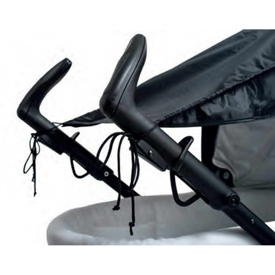 altabebe Sonnensegel mit Seitenschutz Schwarz