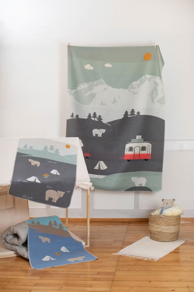 Fussenegger JUWEL Kinderdecke 140x200cm Camping