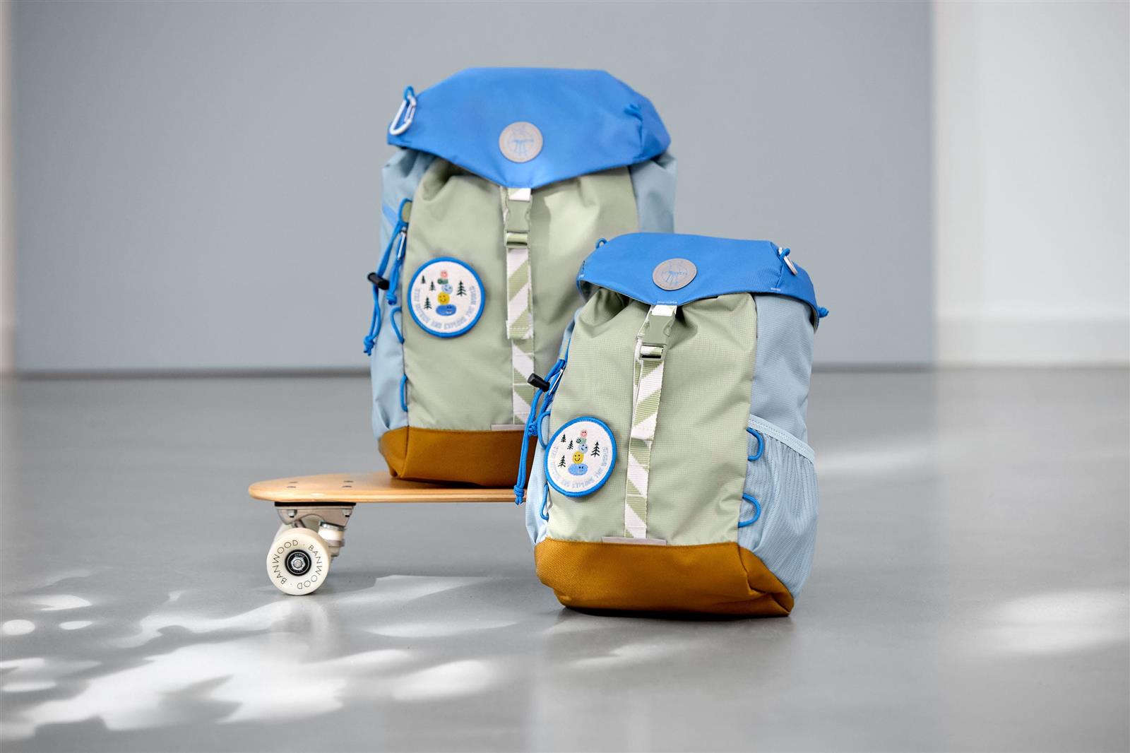 La¨ssig Kinderrucksack Outdoor Sunny Explorer_gru¨n_blau_3.jpg Lässig Kinderrucksack Outdoor Sunny Explorer (9 L) grün / blau