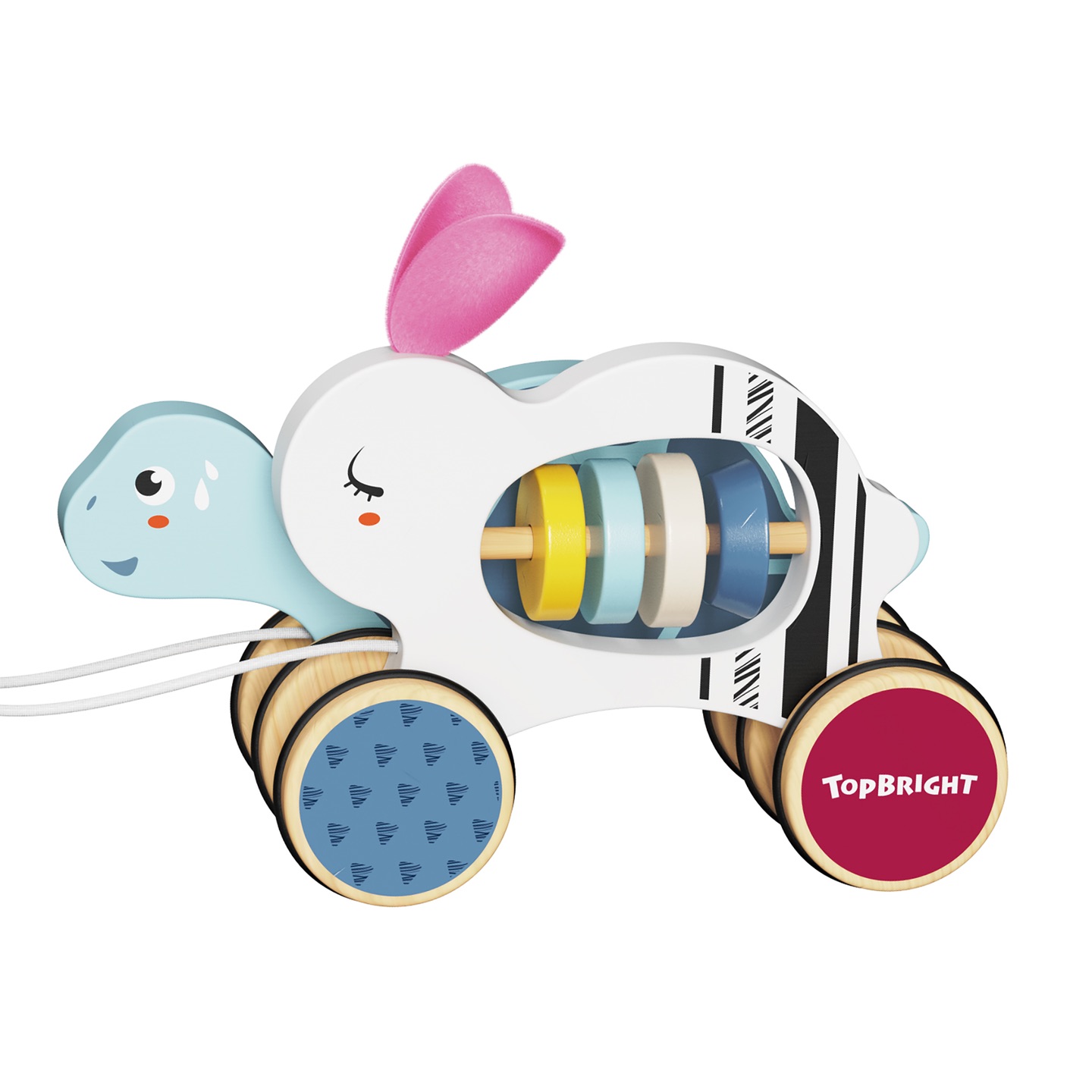 Topbright Der Hase und die Schildkröte Nachziehtier