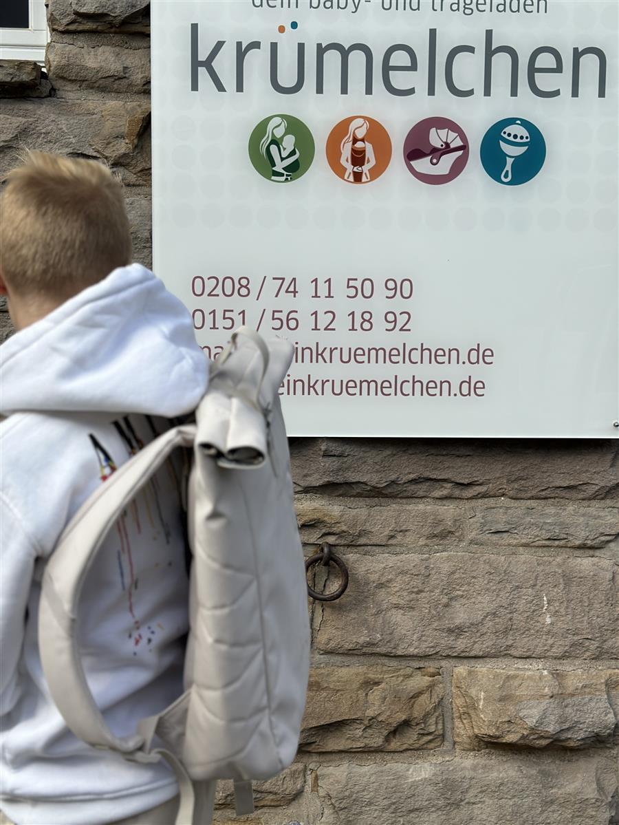 Kattbjörn Rolltop Rucksack Sandy Beige Kattbjörn Rolltop Rucksack Sandy Beige