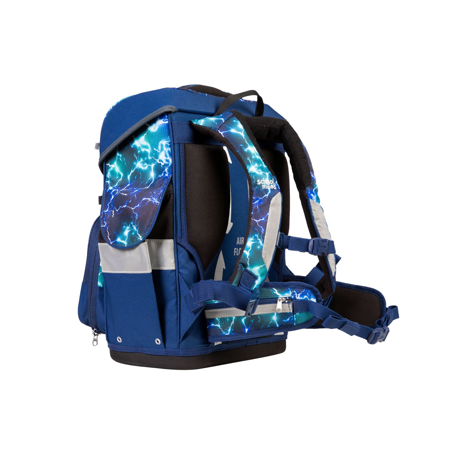 School-Mood Timeless Pro Schulranzen-Set 2025 7-tlg. Felix (Wolf)