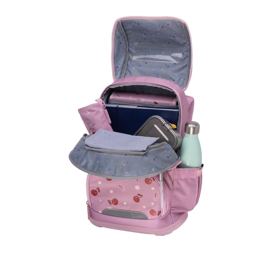Schneiders Ergoplus Schulrucksack-Set 8-tlg. Cherry Pop