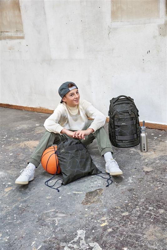 Lässig Schulrucksack BOLD Origin Schwarz