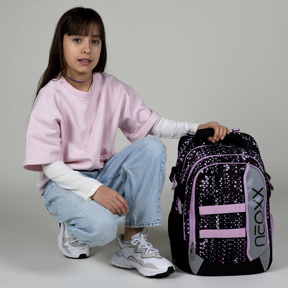 neoxx ACTIVE PRO Schulrucksack Purple Crush