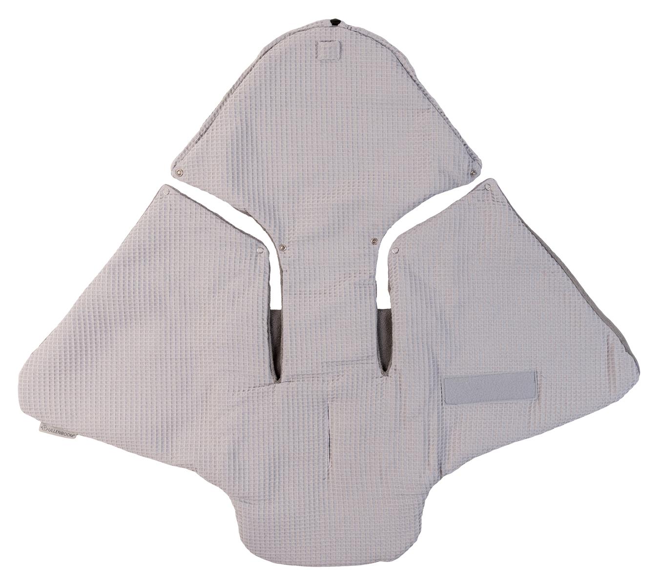 Ullenboom Einschlagdecke Ganzjährig Waffelpiqué Graue Faultiere