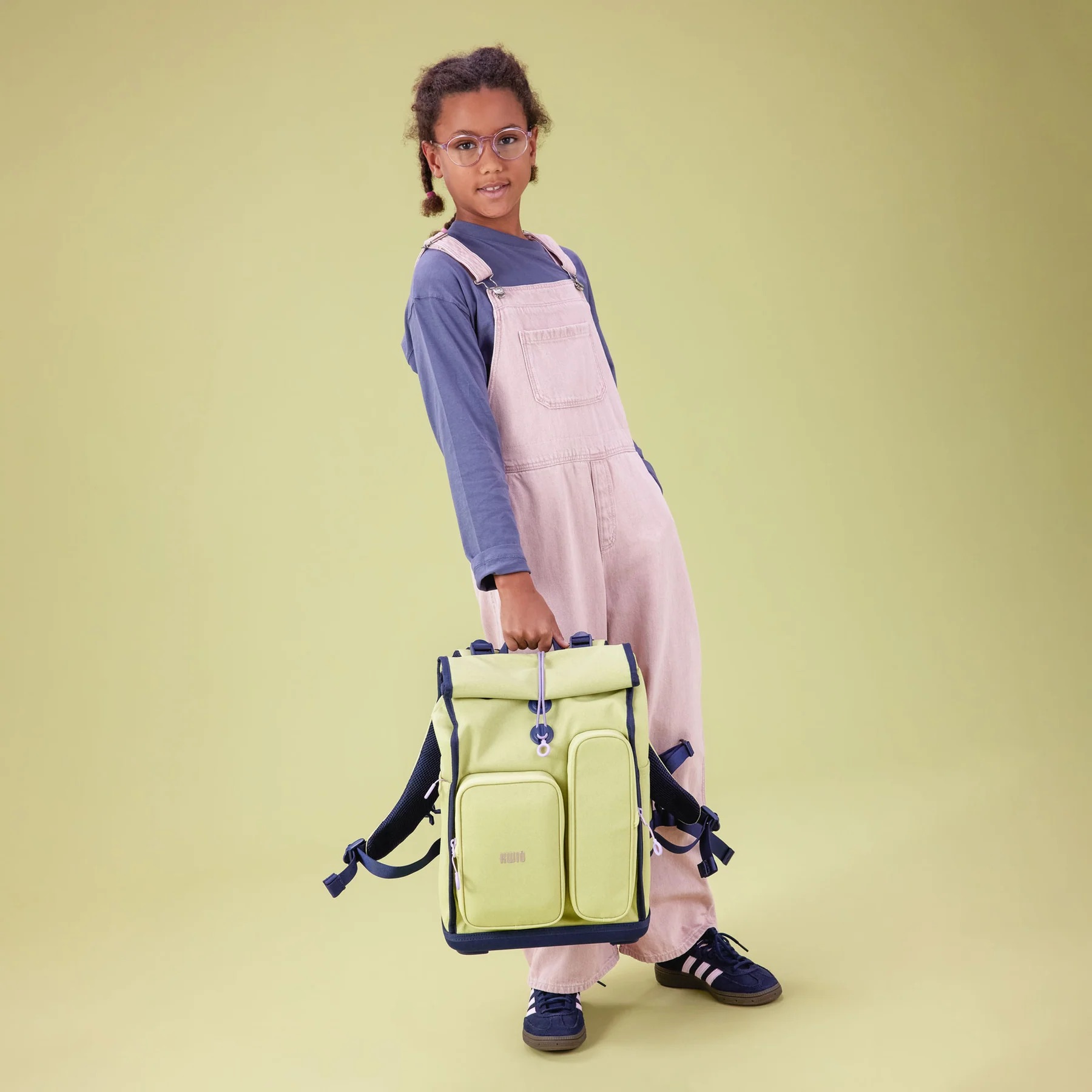 Kwio BAGG Schulranzen-Set Lime Kwio BAGG Schulranzen-Set Lime