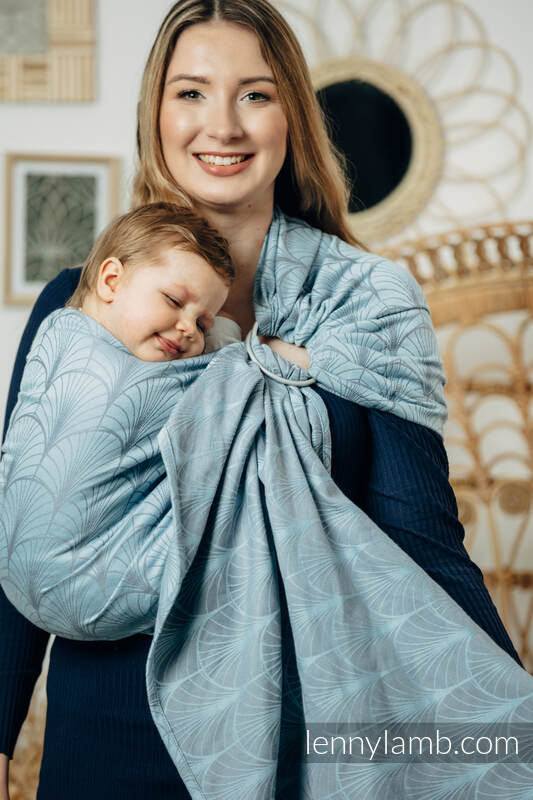 Lenny Lamb Ring Sling Deco Platinum Blue Lenny Lamb Ring Sling Deco Platinum Blue