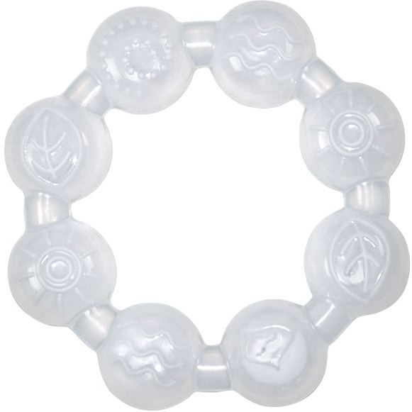 green sprouts Beißring Silikon durchsichtig