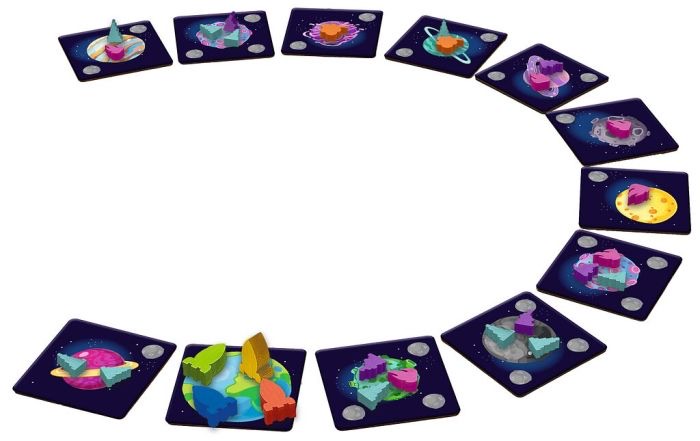 moses 3 x Universum Strategisches Familienspiel