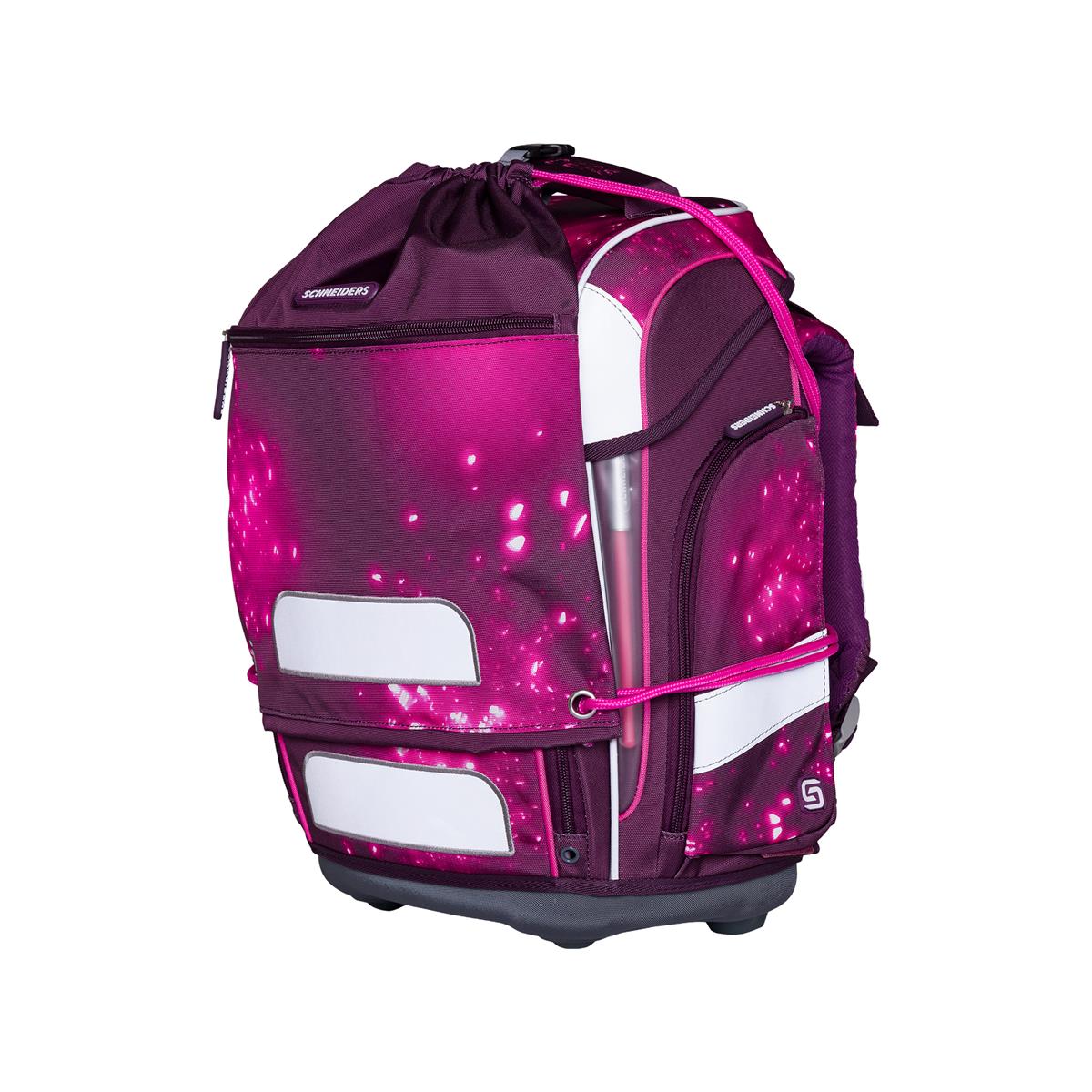 Schneiders Ergolite Schulranzen-Set 9-tlg. Berry Cosmos