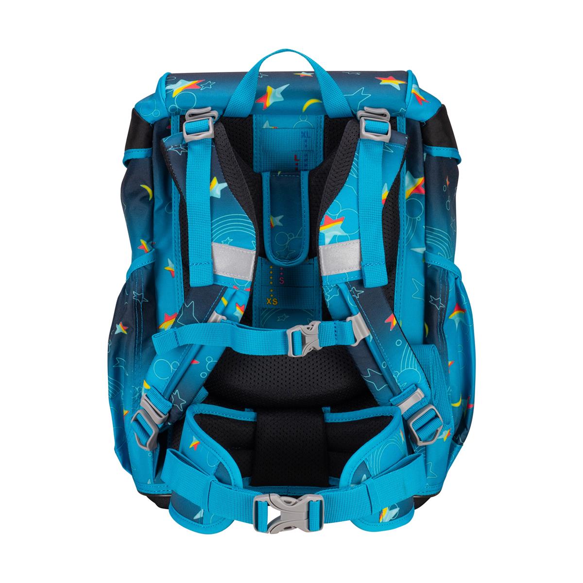 Der Die Das Schulranzen-Set Ergoflex 2025 5 tlg. LED Rainbow Star