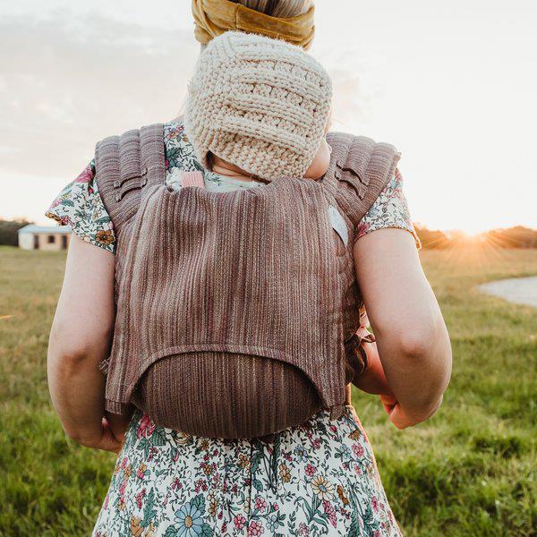 Fidella® Tragehilfe FlyTai Toddlersize Bohemian karamellbraun - Premium Kollektion