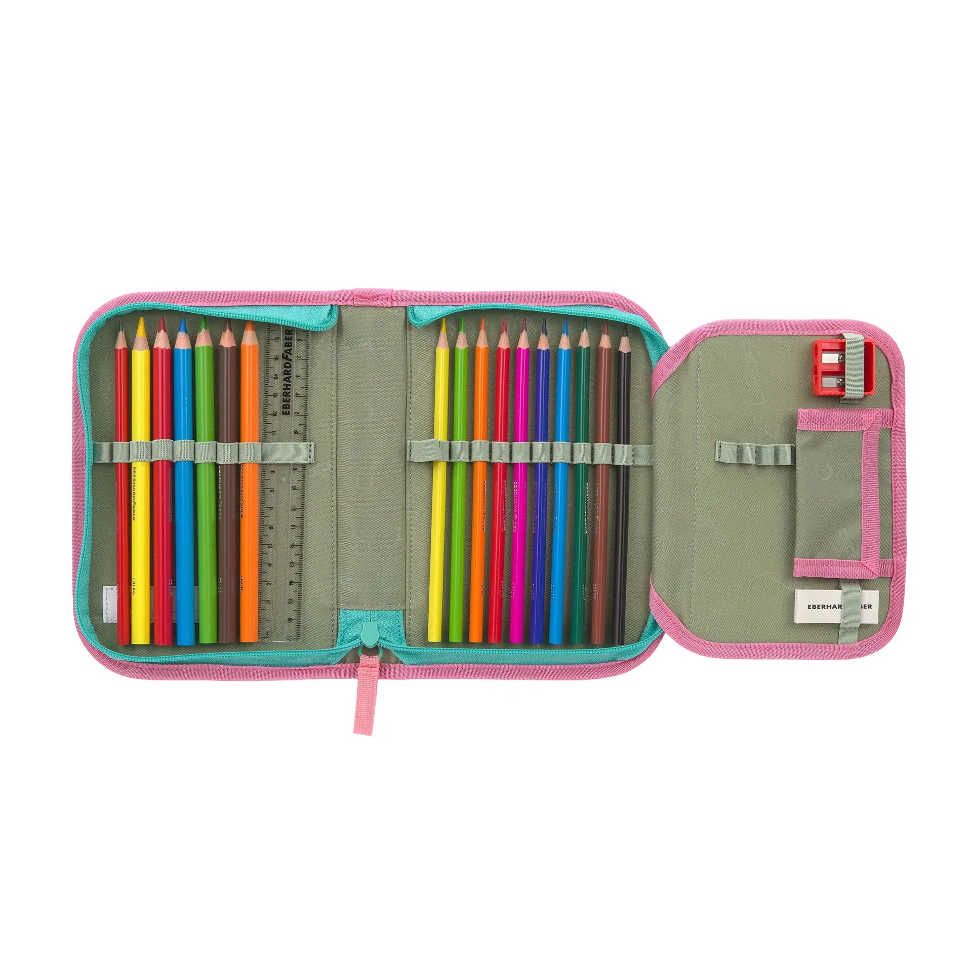 Lässig Schulranzen-Set Unique Light 2026 Sunset Pink