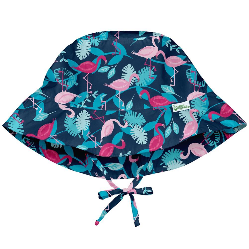 green sprouts Sonnenhut 2-4 Jahre UV50+ Navy Flamingos