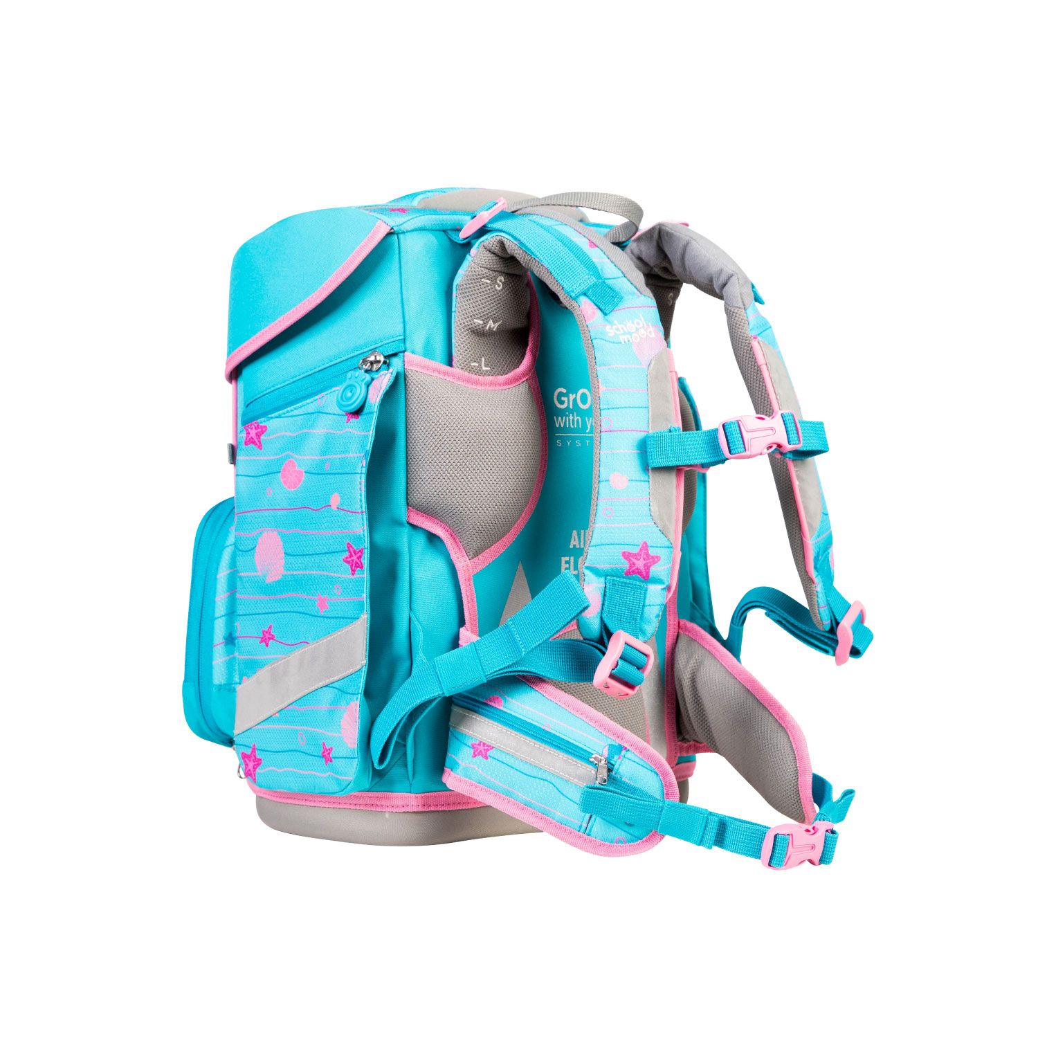 School-Mood Champion Maxx Pro 7-tlg. Schulranzenset Lilly (Meerjungfrau)