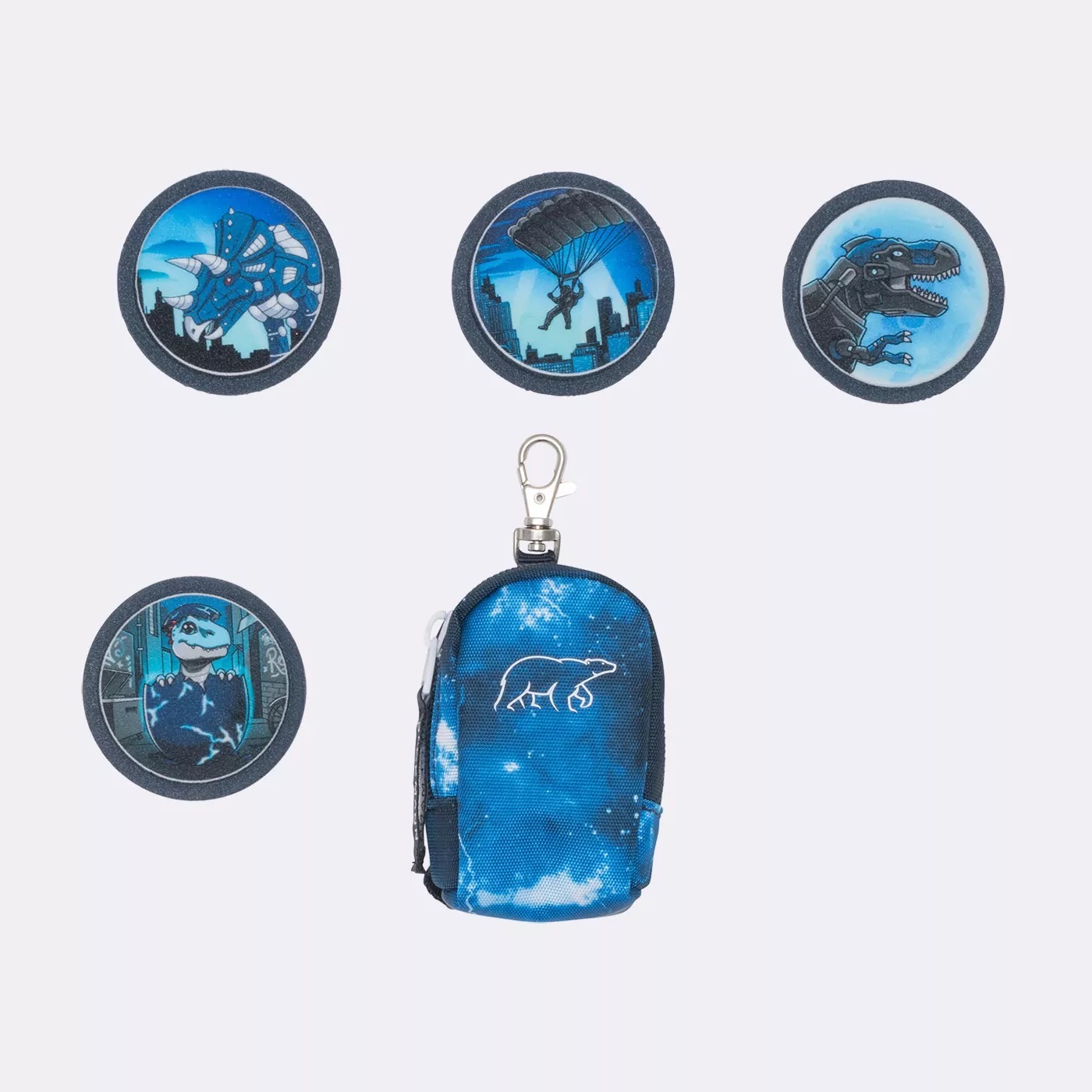 Beckmann Mini Rucksack mit Buttons (Klettis) Set Beckmann Mini Rucksack mit Buttons (Klettis) Set