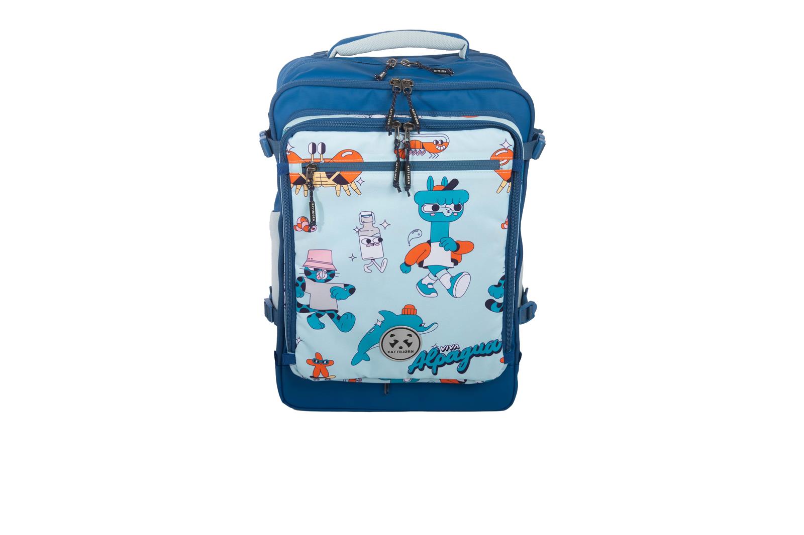 Kattbjörn Classic Schulrucksack Viva Alpagua