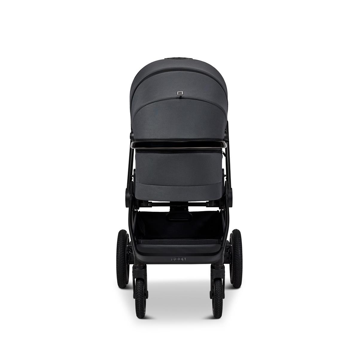 Moon GIO+ Kinderwagen-Set anthra / chrome Moon PIÙ Kinderwagen SET anthra / matt