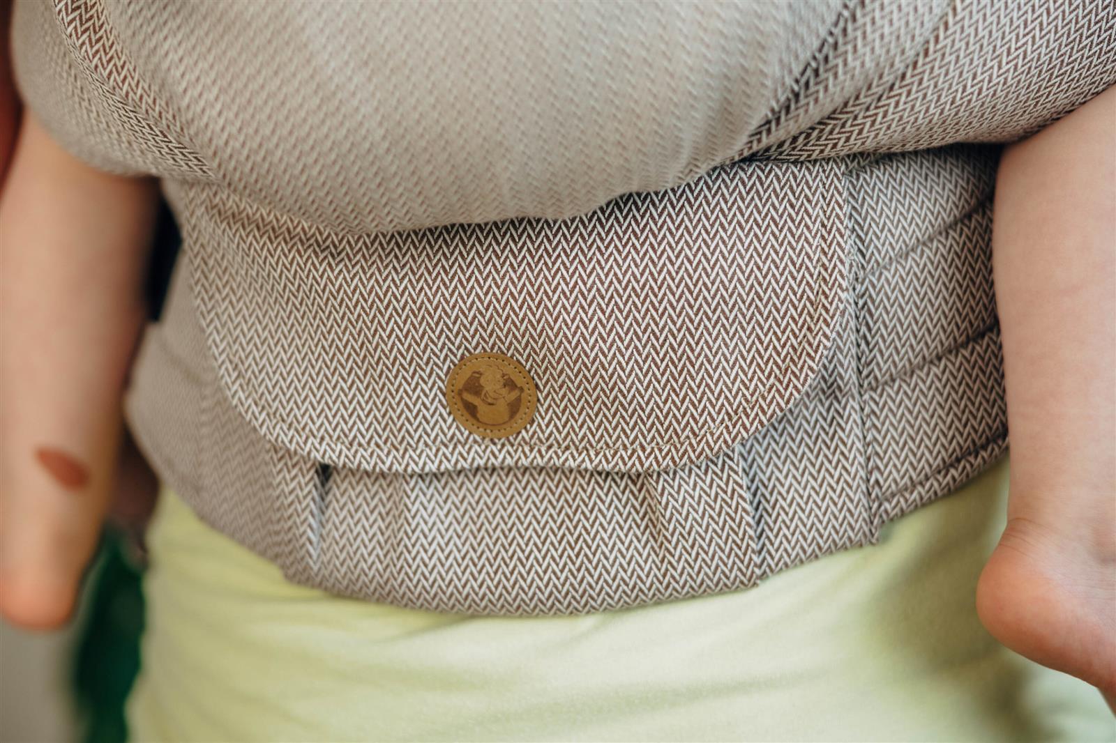 Lenny Lamb Preschool Basic Line Little Herringbone Almond