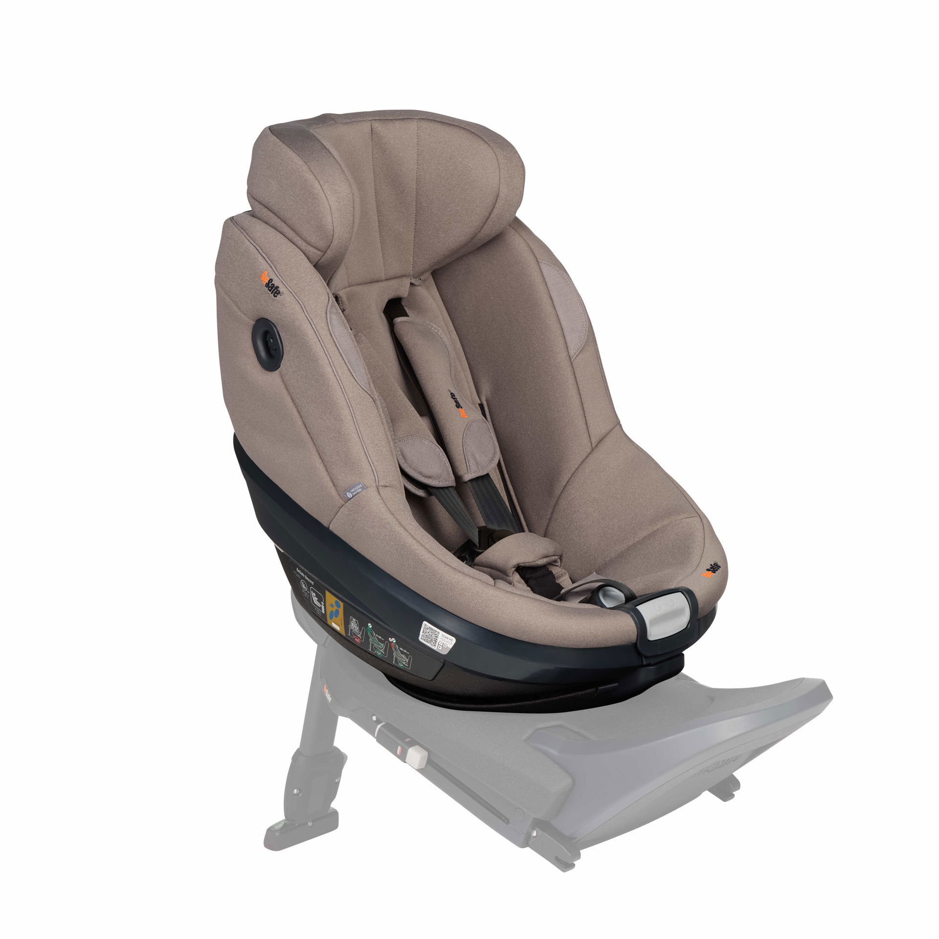 BeSafe Beyond2 180 Reboarder Dark Sand SoftBreeze