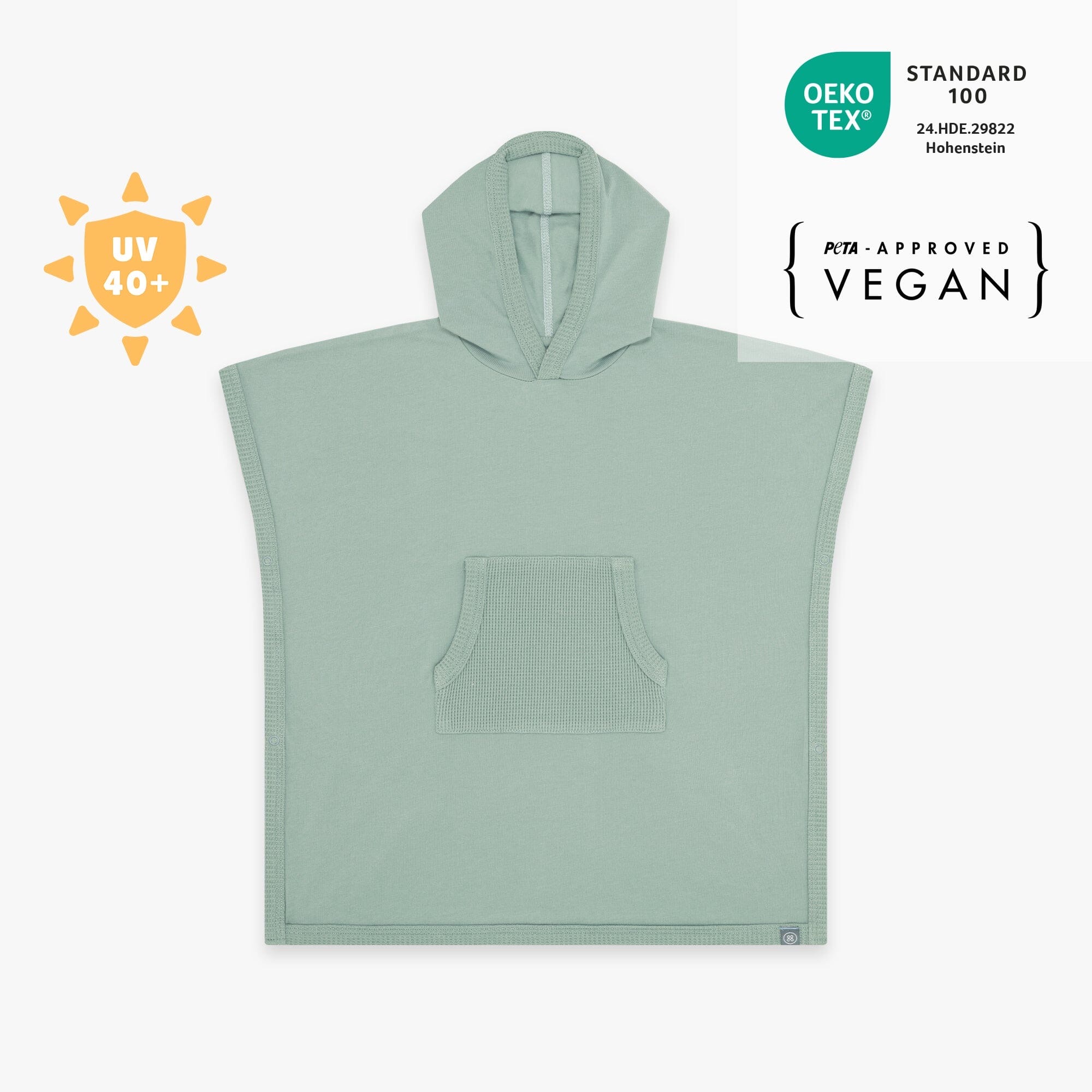 Emma & Noah UV Poncho 3-5 Jahre Essential Mint