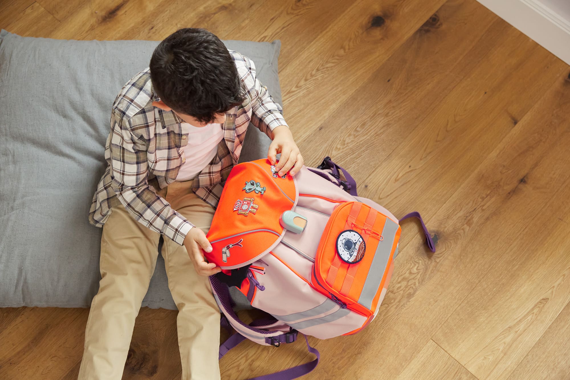 Lässig Textil-Sticker (3 Stk) - Schul Set Kingdom Lässig Textil-Sticker (3 Stk) - Schul Set Kingdom