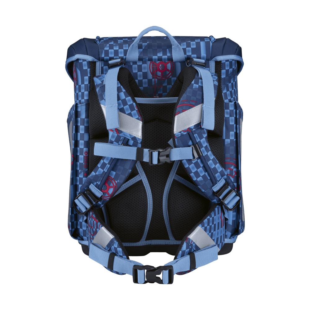 Scout Micro Schulranzen-Set 4-tlg. Safety Light Space Explorer 