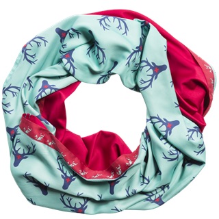 AiBi Känguru - Gr. 1 - Hirsch hell reversibel uni dunkelpink