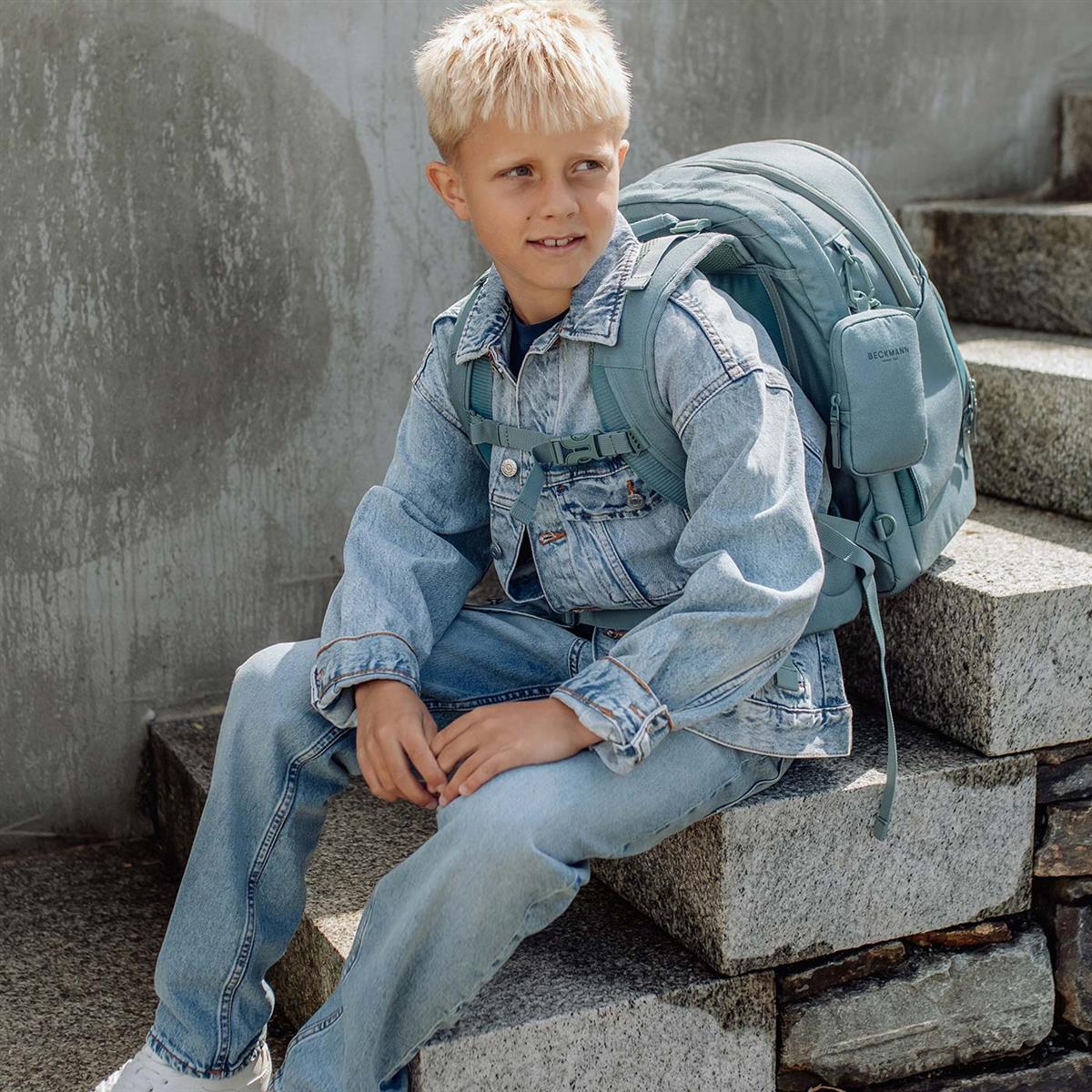 Beckmann Sport Air Schulrucksack Sea Green